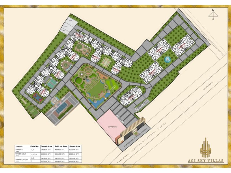 AGI Sky Villas Pakhowal Road , Ludhiana